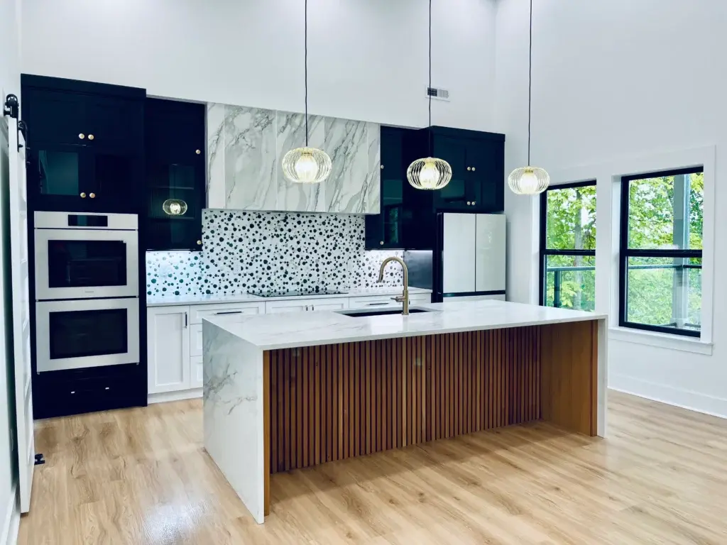 Spotless kitchen ready for a listing